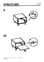Предварительный просмотр 7 страницы STRUCTUBE DAVI Manual