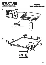 Предварительный просмотр 4 страницы STRUCTUBE DAWSON Assembly Instructions Manual