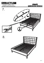 Предварительный просмотр 7 страницы STRUCTUBE DAWSON Assembly Instructions Manual