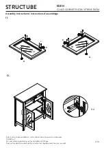 Предварительный просмотр 7 страницы STRUCTUBE EDEN GLASS CABINET Manual