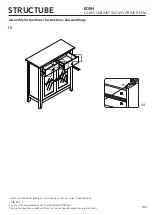 Предварительный просмотр 9 страницы STRUCTUBE EDEN GLASS CABINET Manual