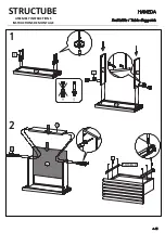 Preview for 4 page of STRUCTUBE HANEDA Assembly Instructions Manual