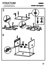 Preview for 5 page of STRUCTUBE HANEDA Assembly Instructions Manual