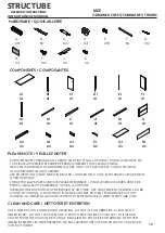 STRUCTUBE JACE Assembly Instructions Manual предпросмотр