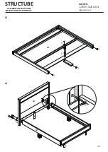 Предварительный просмотр 4 страницы STRUCTUBE KAYDEN BED Assembly Instructions Manual