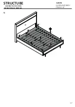 Предварительный просмотр 6 страницы STRUCTUBE KAYDEN BED Assembly Instructions Manual