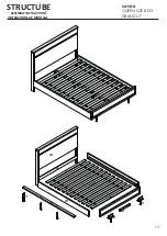 Предварительный просмотр 7 страницы STRUCTUBE KAYDEN BED Assembly Instructions Manual