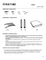 Предварительный просмотр 1 страницы STRUCTUBE LEGNA Assembly Instructions