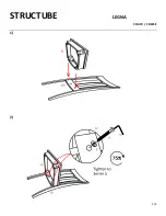 Предварительный просмотр 2 страницы STRUCTUBE LEGNA Assembly Instructions