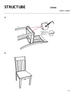 Предварительный просмотр 4 страницы STRUCTUBE LEGNA Assembly Instructions