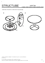 Preview for 2 page of STRUCTUBE MARTINI Manual