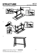 Предварительный просмотр 4 страницы STRUCTUBE MOXY Quick Manual