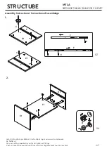 Предварительный просмотр 2 страницы STRUCTUBE MYLA Assembly Instructions Manual