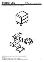 Предварительный просмотр 7 страницы STRUCTUBE MYLA Assembly Instructions Manual