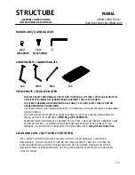 STRUCTUBE PUEBLA Assembly Instructions предпросмотр