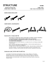 STRUCTUBE RUND Assembly Instructions preview