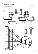 Предварительный просмотр 3 страницы STRUCTUBE SHIZEN Assembly Instructions Manual