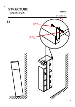 Предварительный просмотр 7 страницы STRUCTUBE SHIZEN Assembly Instructions Manual