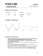 Предварительный просмотр 1 страницы STRUCTUBE STAFFAN Assembly Instructions