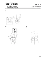 Предварительный просмотр 4 страницы STRUCTUBE STAFFAN Assembly Instructions