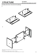 Preview for 3 page of STRUCTUBE SUZANNA Assembly Instructions Manual