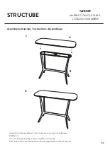 Предварительный просмотр 2 страницы STRUCTUBE TANNER Assembly Instructions