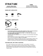 Предварительный просмотр 1 страницы STRUCTUBE VINCE Assembly Instructions