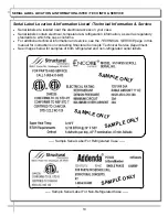 Preview for 19 page of Structural Concepts CDR4694 Installation & Operating Manual