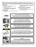 Preview for 5 page of Structural Concepts grocerant FB9S-6HO.7355 Installation & Operating Manual