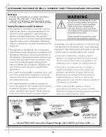 Preview for 25 page of Structural Concepts grocerant FB9S-6HO.7355 Installation & Operating Manual