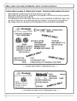 Preview for 38 page of Structural Concepts grocerant FB9S-6HO.7355 Installation & Operating Manual