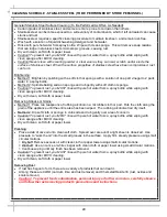 Preview for 29 page of Structural Concepts HARMONY HMO2653R Installation And Operating Manual