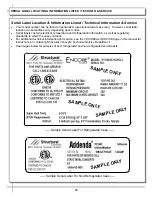 Preview for 65 page of Structural Concepts Impulse 62486 Operating Manual