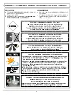 Preview for 4 page of Structural Concepts Oasis CO2739R Installation And Operating Manual