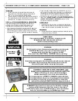 Предварительный просмотр 4 страницы Structural Concepts Reveal NR3633RSSV Installation & Operating Manual