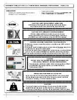 Preview for 5 page of Structural Concepts Reveal NR3651RRSSV Installation And Operating Manual