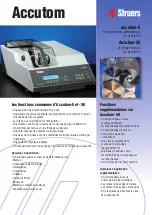 Preview for 223 page of Struers Accutom-50 User Manual