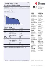 Предварительный просмотр 156 страницы Struers Discotom-50 Instruction Manual