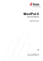 Предварительный просмотр 1 страницы Struers MoviPol-5 Instruction Manual