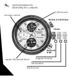 Предварительный просмотр 2 страницы STRUMENTO MARINO Japan Miyota 6S10 User Manual