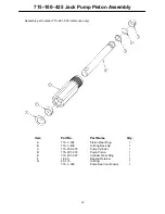 Предварительный просмотр 61 страницы Stryker Medical 1009 Maintenance Manual