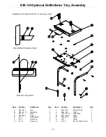 Предварительный просмотр 111 страницы Stryker Medical 1009 Maintenance Manual