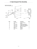 Предварительный просмотр 119 страницы Stryker Medical 1009 Maintenance Manual