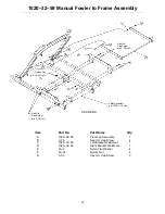 Предварительный просмотр 61 страницы Stryker Medical 1020 Maintenance Manual