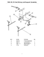 Предварительный просмотр 72 страницы Stryker Medical 1020 Maintenance Manual