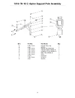 Предварительный просмотр 88 страницы Stryker Medical 1020 Maintenance Manual