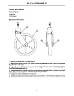 Предварительный просмотр 11 страницы Stryker Medical 1050 Maintenance Manual