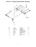 Preview for 103 page of Stryker Medical 1050 Maintenance Manual