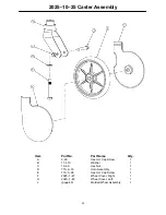 Preview for 49 page of Stryker Medical 2025 Maintenance Manual