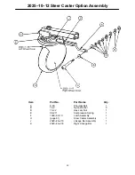 Preview for 61 page of Stryker Medical 2025 Maintenance Manual